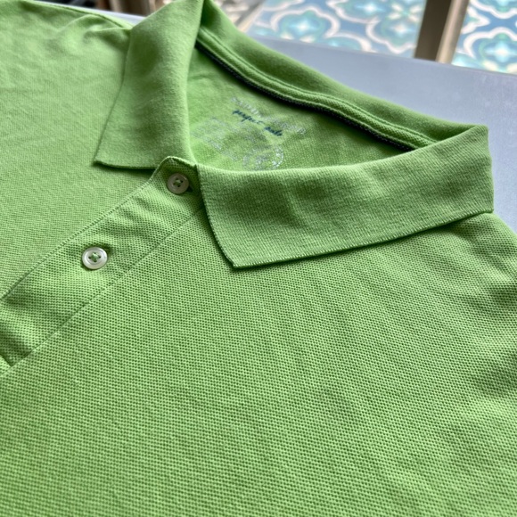Men’s Polo Shirt - Light Green - Picture 1 of 7